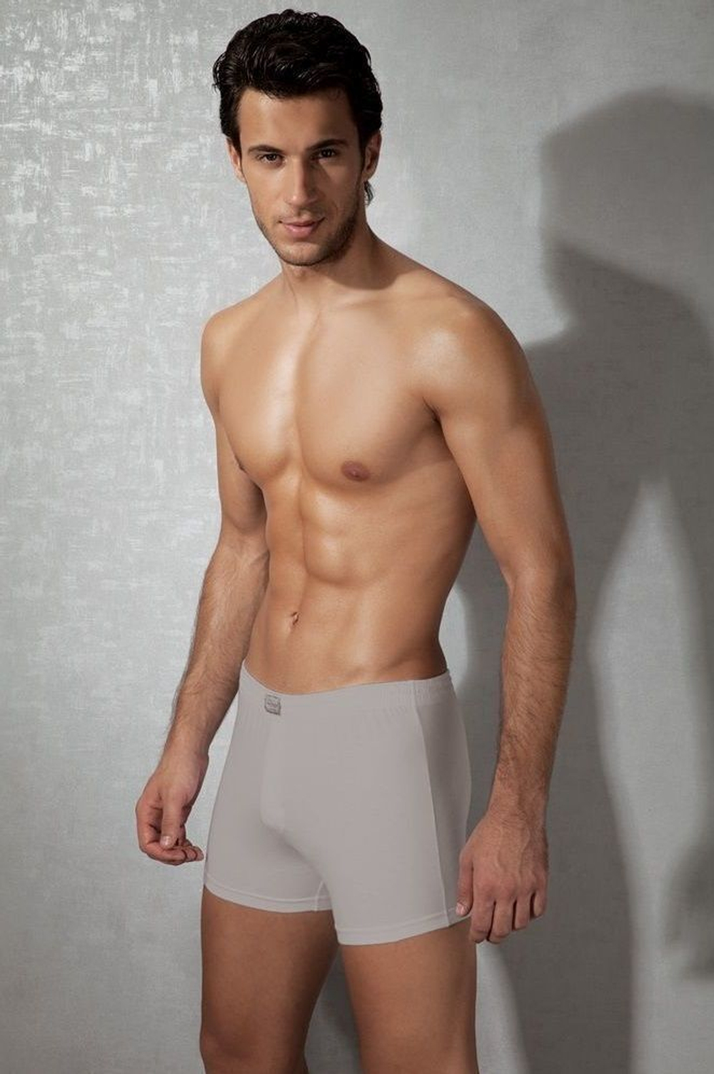 Свободные трикотажные трусы-боксеры Doreanse Cotton Basic (Размер: L) (Цвет: черный)