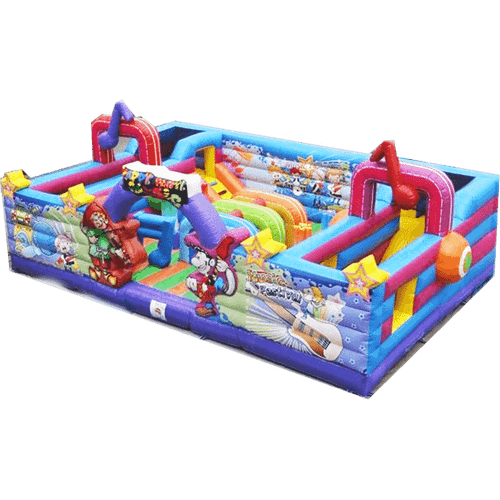 Надувной батут "Музыка"