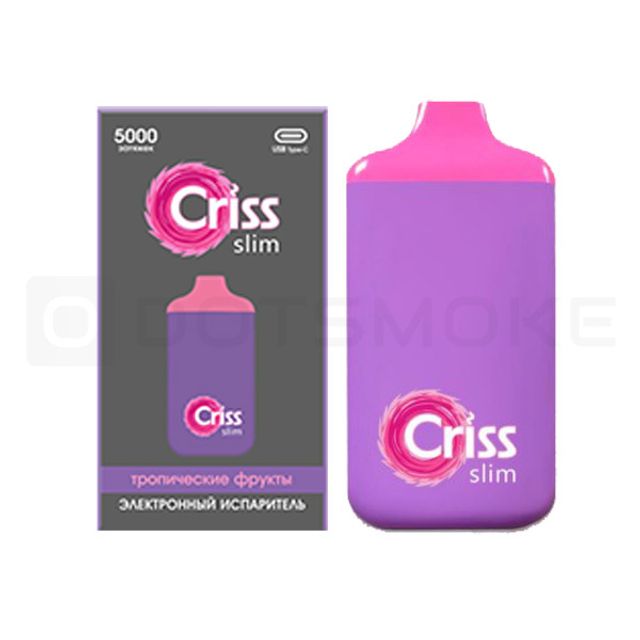Одноразовый Pod CRISS Slim - Тропические Фрукты (5000 затяжек)