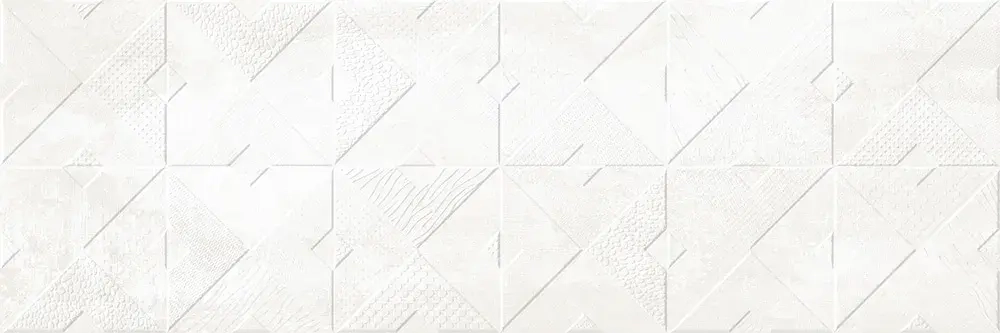 Настенная плитка ALMA Ceramica TWA11MAS024 Mars 60x20 белая матовая под геометрию