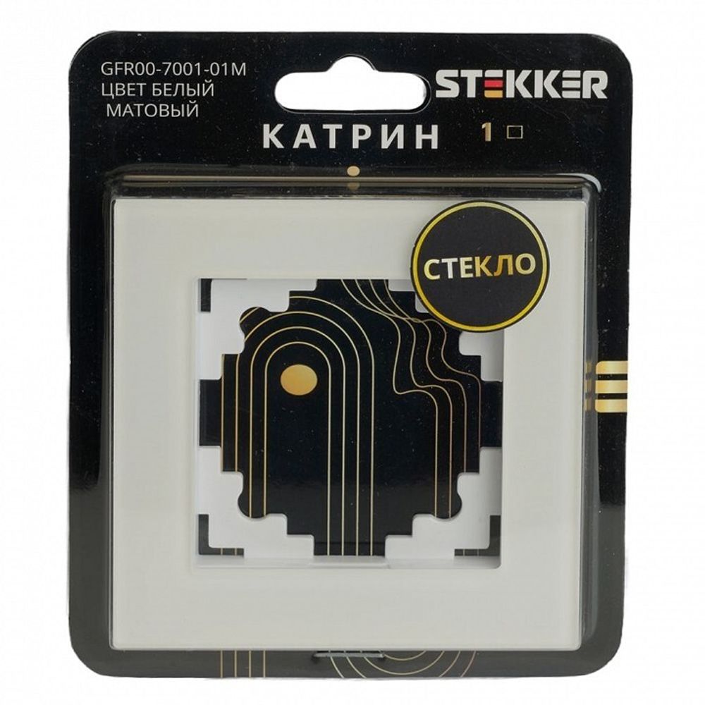 Рамка на 1 пост Stekker Катрин 49594