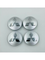 Колпачки на литые диски с эмблемой Mitsubishi 60 мм 4 шт