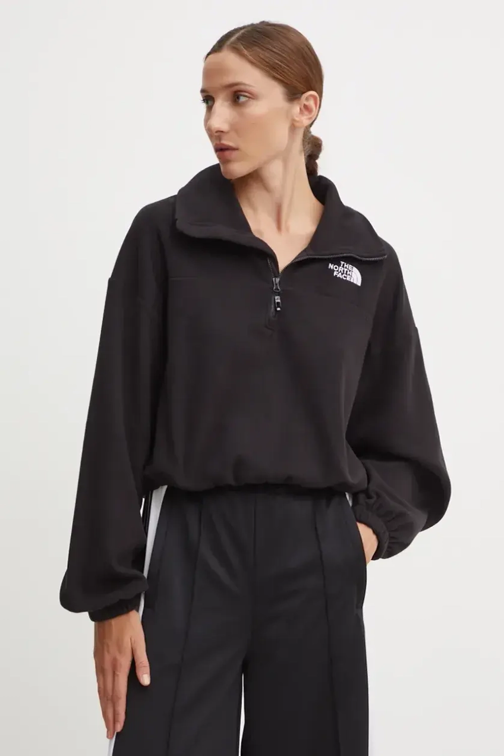 Кофта женская флисовая The North Face W 100 GLACIER HALF ZIP FLEECE TNF Black