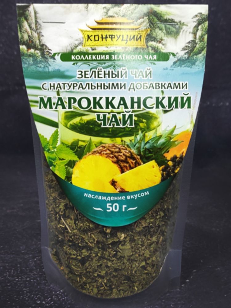 Чай зеленый Конфуций Марокканский 50 г