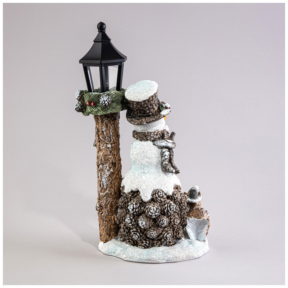 СТАТУЭТКА "СНЕГОВИК" С LED-ПОДСВЕТКОЙ 17,5Х11,5Х30 СМ 121-114 Lefard