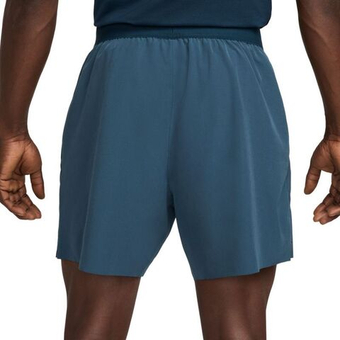 Мужские теннисные шорты Nike Court Advantage Dri-Fit 6in Tennis - оружейный темно-синий/белый