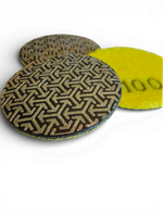 Алмазный круг для сухой и мокрой шлифовки (АГШК) Ø50мм, P100