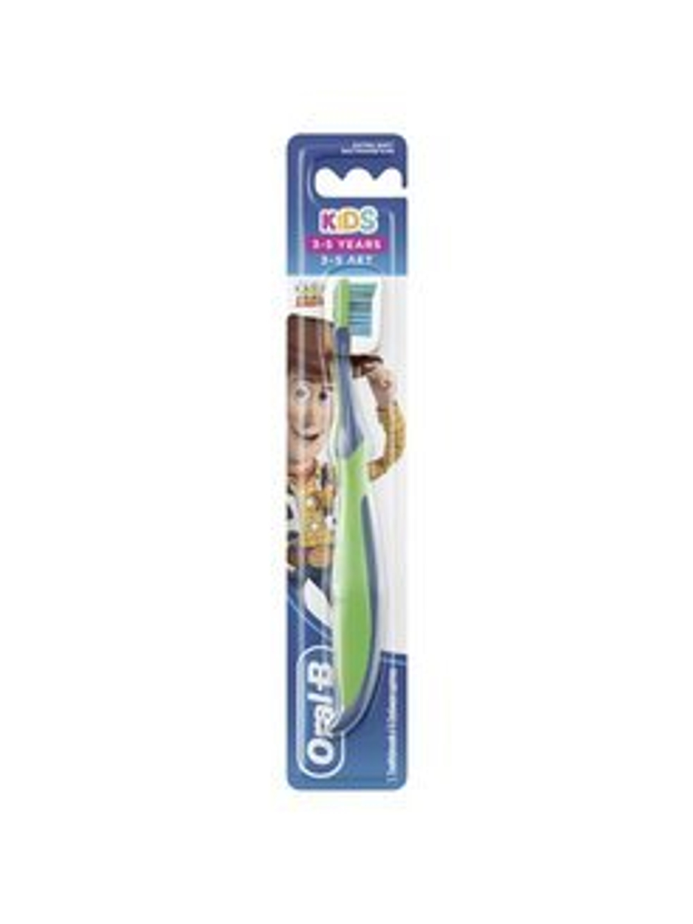 Oral-B Щетка зубная Kids (3-5 лет) Toy Story, для детей, Экстра мягкая