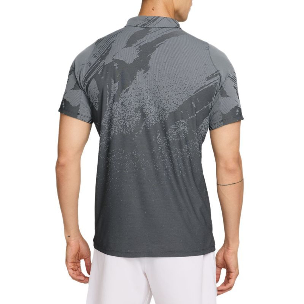 Мужское теннисное поло Nike Court Paris Slam Advantage Dri-Fit Tennis - anthracite/cool grey/white