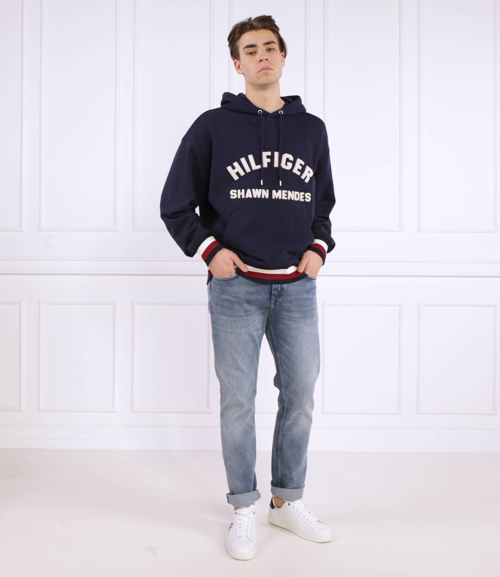 Худи Tommy Hilfiger - темно-синий(MW0MW31185)