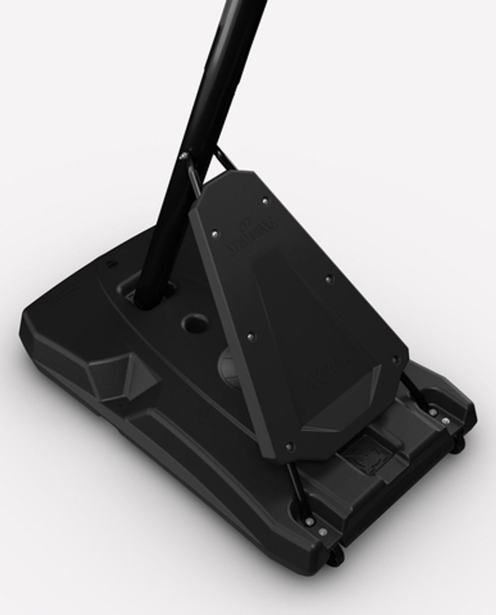 Баскетбольная стойка мобильная, акрил Spalding 54’ Gold Portable