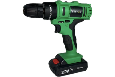 Zitrek Дрель-шуруповерт, 20 В, 35 Нм, 2 АКБ