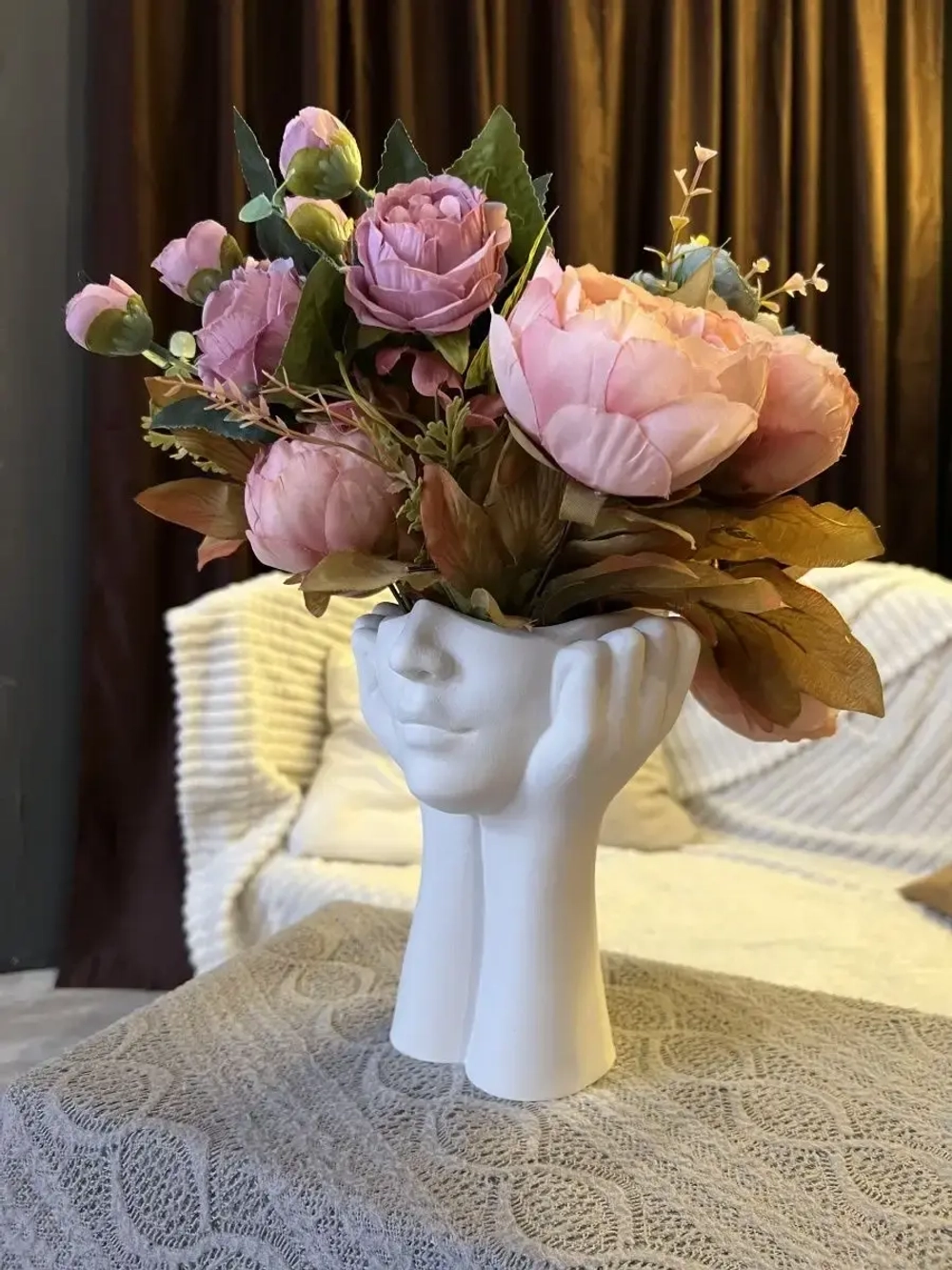 Кашпо-Ваза интерьерная для суккулентов