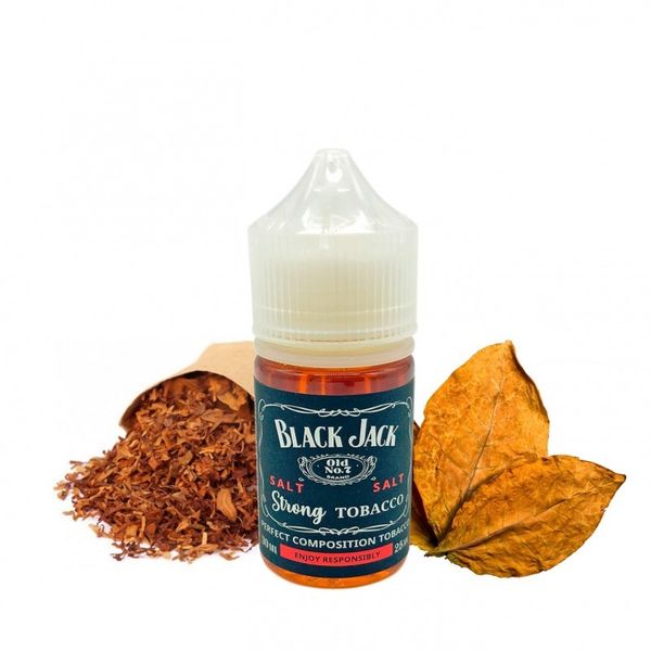 Купить Жидкость  Black Jack Salt - Strong Tobacco 30 мл