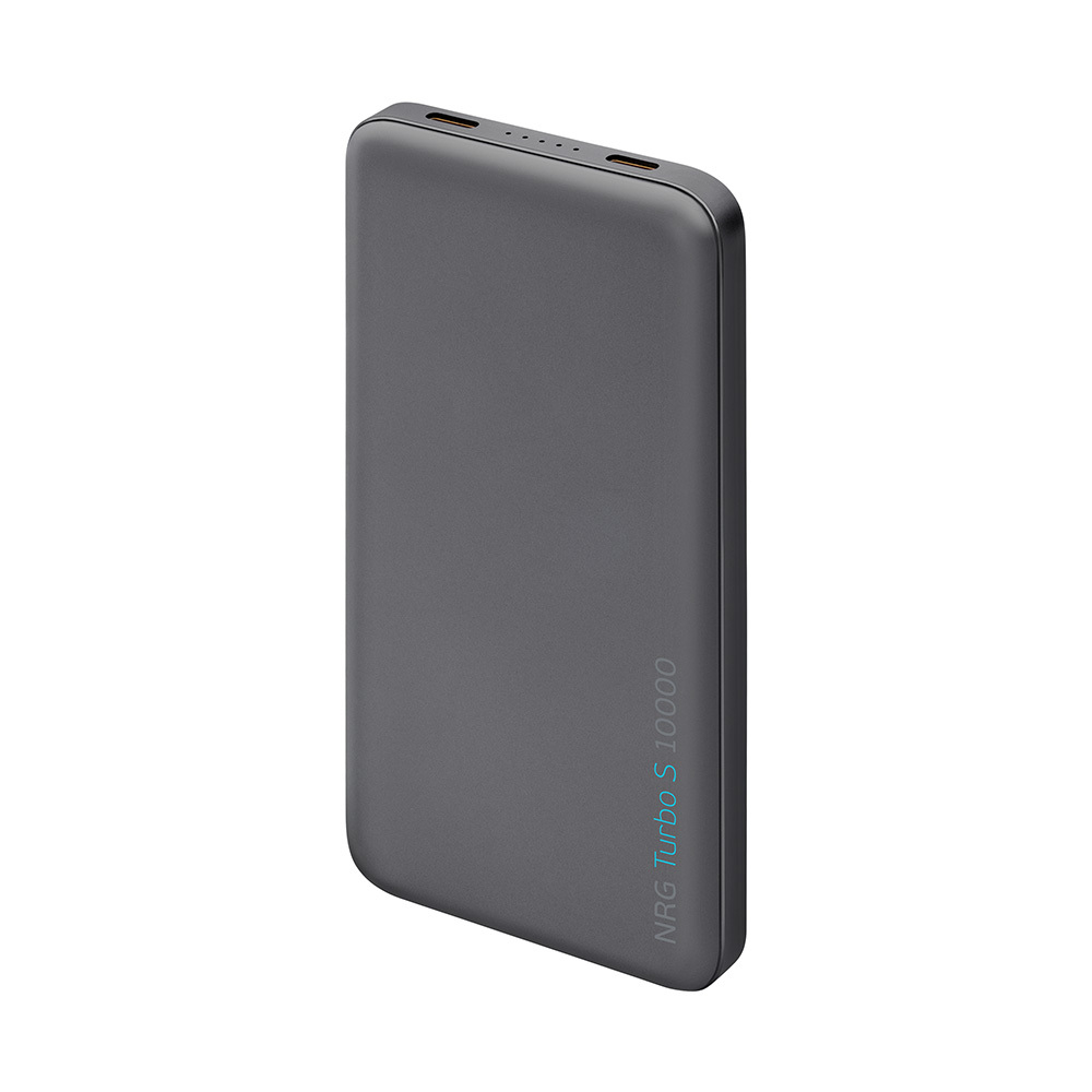 Внешний аккумулятор NRG Turbo S 10000 mAh, 20Вт, графит