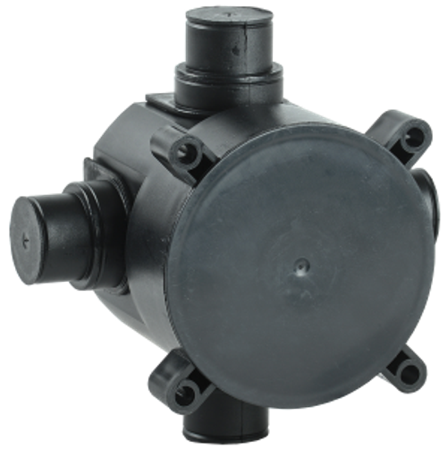 Коробка установочная d=70х72мм для монолитного строительства черная IEK