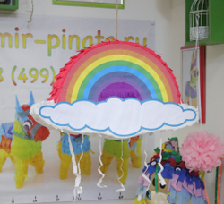 Пиньята С Днём Рождения! - Радуга - mir-pinata.ru - мир-пиньята