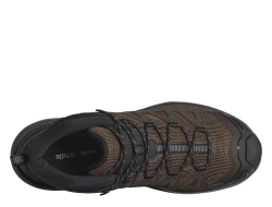 Кроссовки для бега мужские Salomon X Ultra 360 Leather Mid Gore-Tex M коричнево-черные