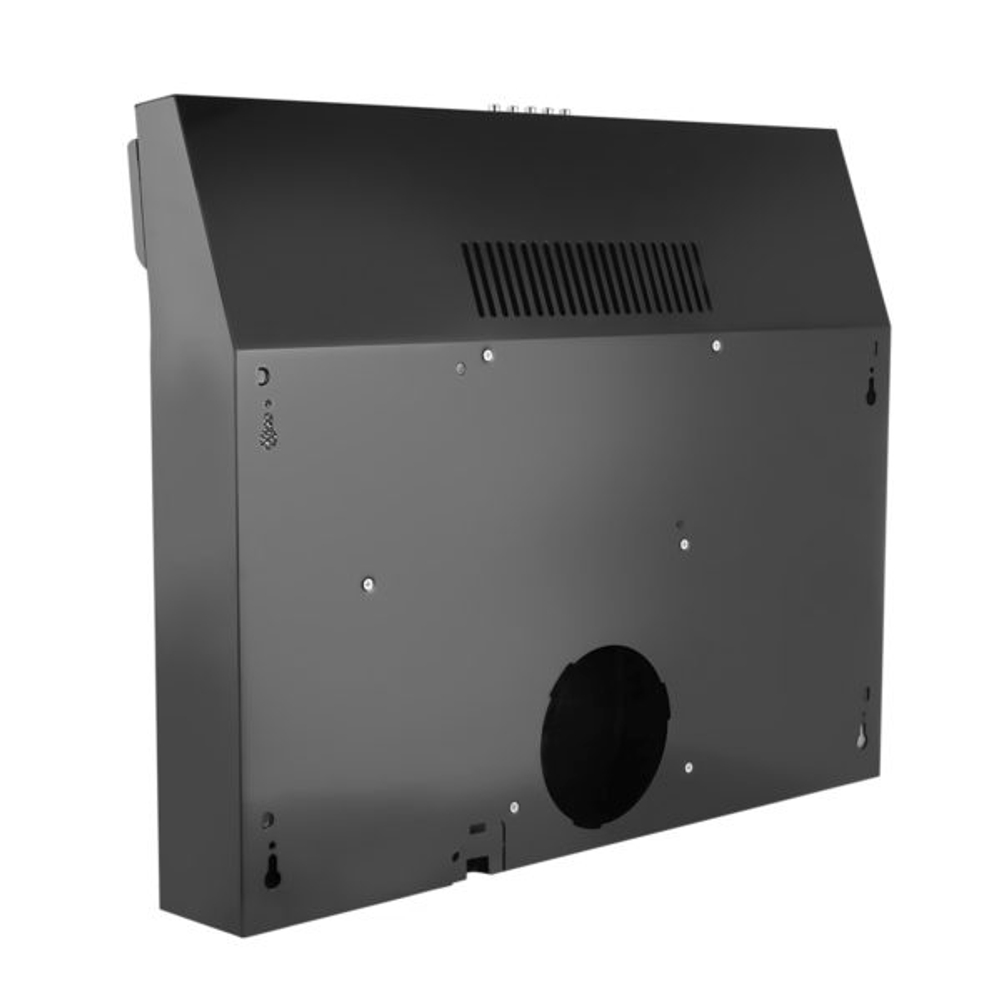Вытяжка Centek 1800-60-3 BLACK ширина 60см, 220 м3/час, 120Вт, 3 скорости, диаметр 120мм