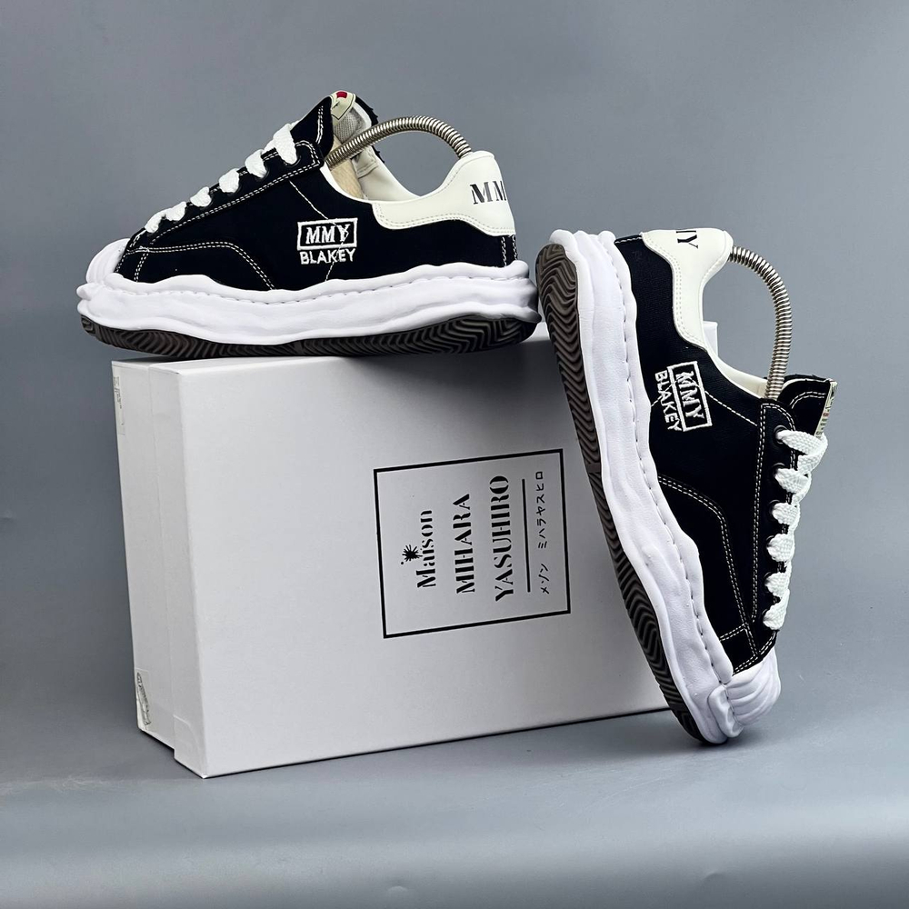 Кроссовки Maison Mihara Yasuhiro x Vessel #576 (черн.)
