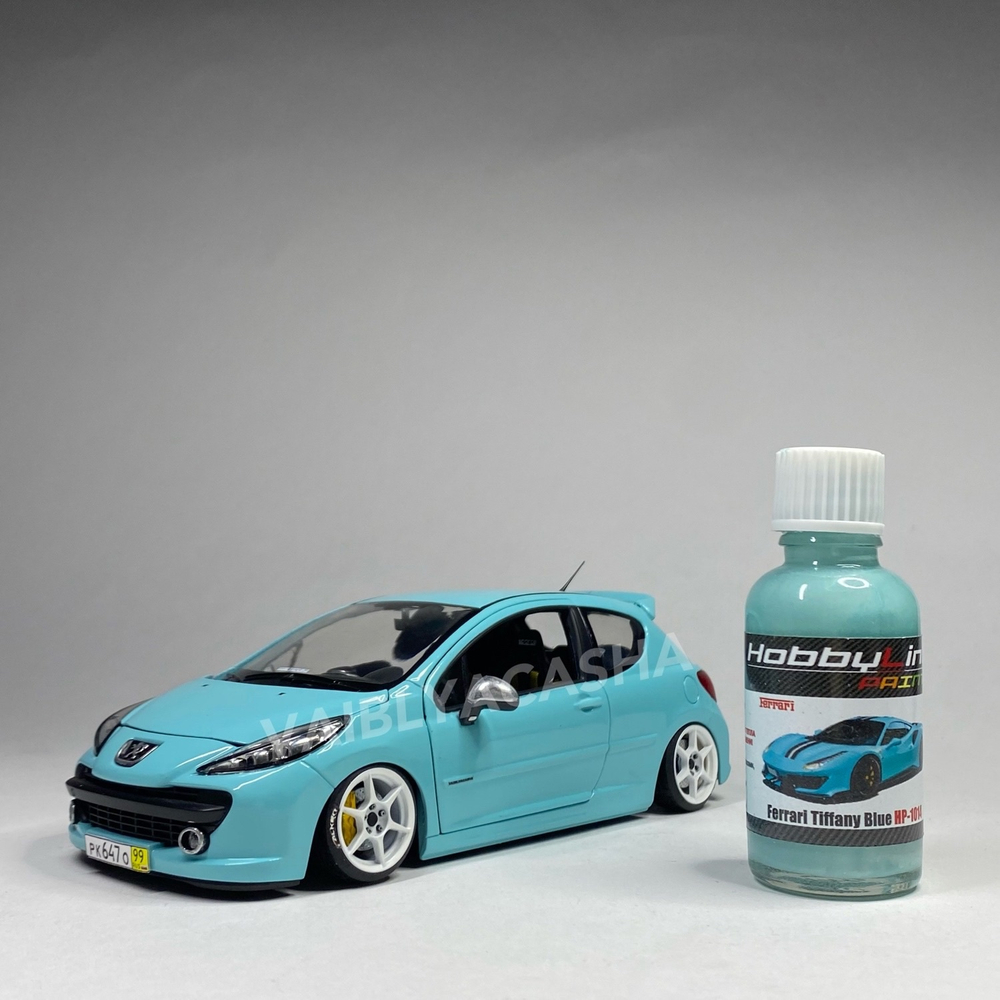 Краска лаковая HobbyLink Ferrari Tiffany Blue HP-1014