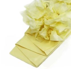 Бумага тишью 50х65 см 10 листов шампань