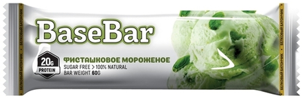 Base bar 60 гр, Фисташковое мороженое