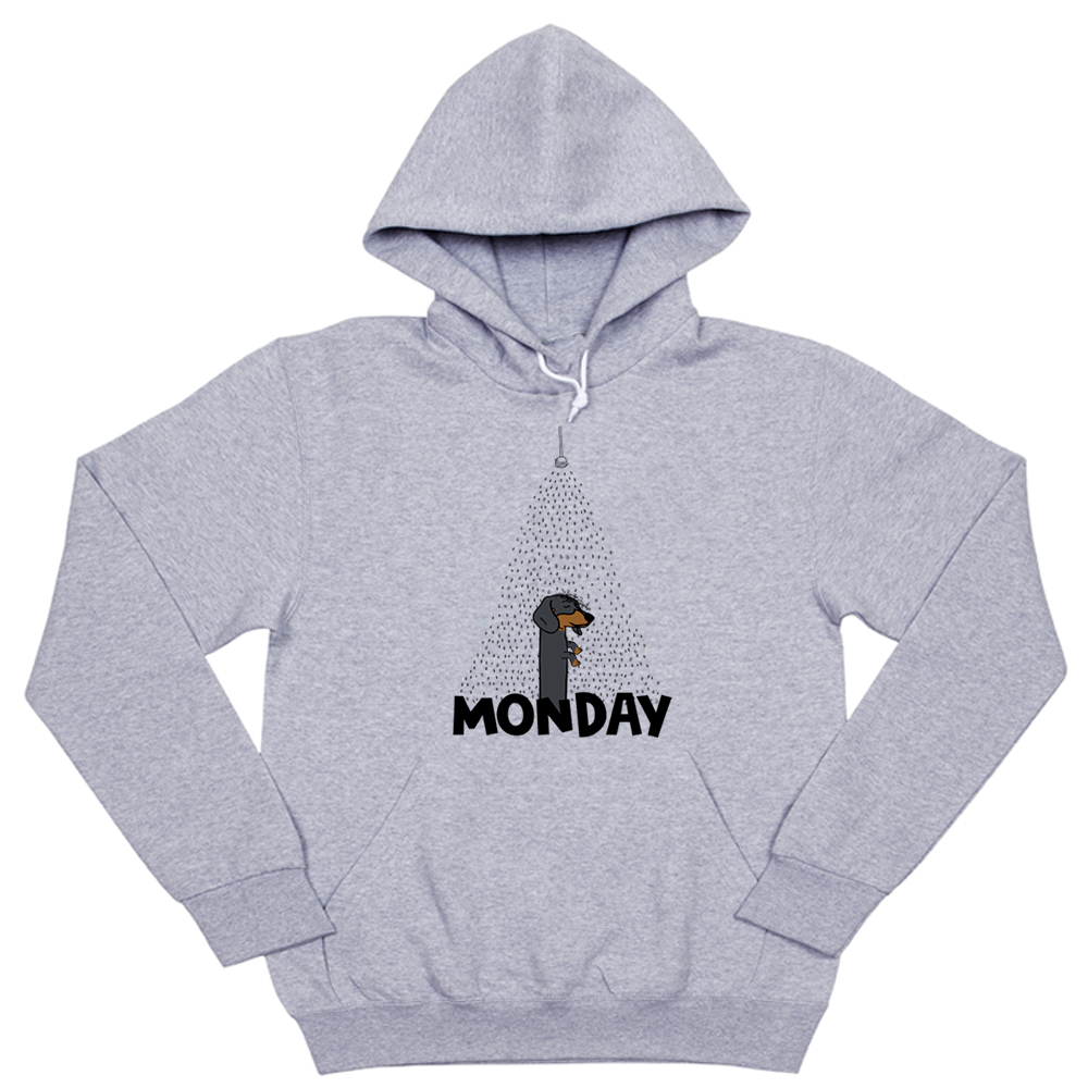 Толстовка "Такса в понедельник"