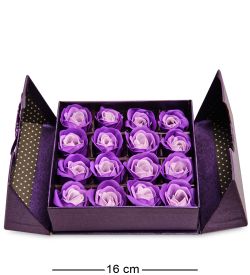 ЯЛ-20-04/3 Подарочный набор «Розы» фиолетовый