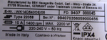 Модуль управления стиральной машины Siemens WK14D540OE
