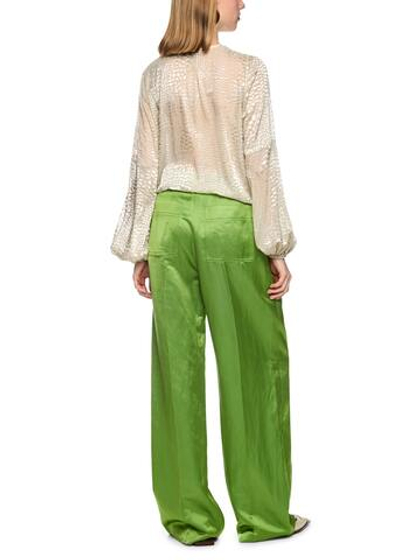 Marc Cain Блуза струящаяся с принтом