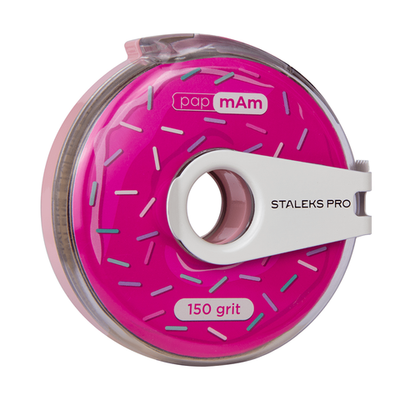 Staleks Сменный файл-лента papmAm в пластиковой катушке Bobbinail STALEKS PRO 150 грит