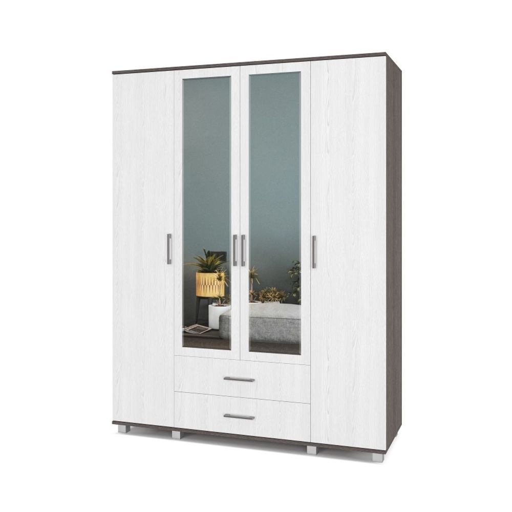 Шкаф четырехстворчатый "Ева" Е43, ЛДСП