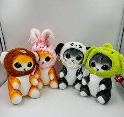 Мягкая игрушка кот в шапочке оптом