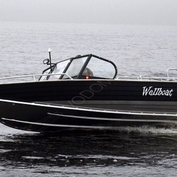Алюминиевая лодка Wellboat 53 Fish