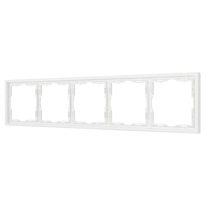 Рамка пластиковая FRM-NOBE-SFPL-5-WH Arlight 054227