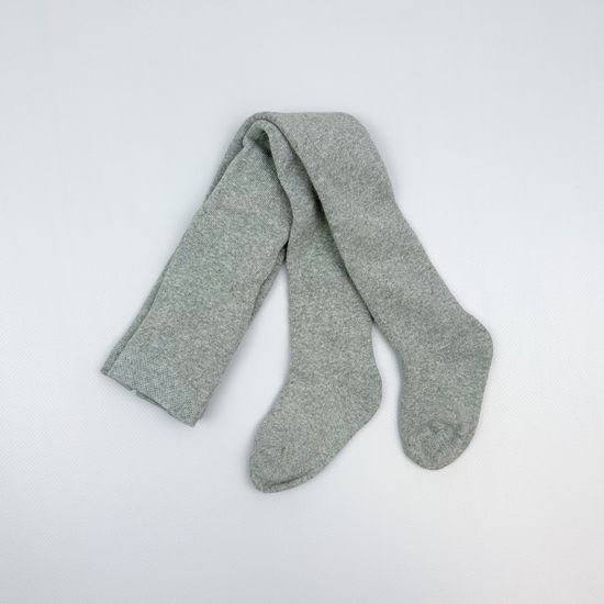 Колготки махровые, Серый меланж