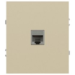 Розетка ЭРА Arktik 16-3107-04 информационная RJ45 шампань | Эра Arktik