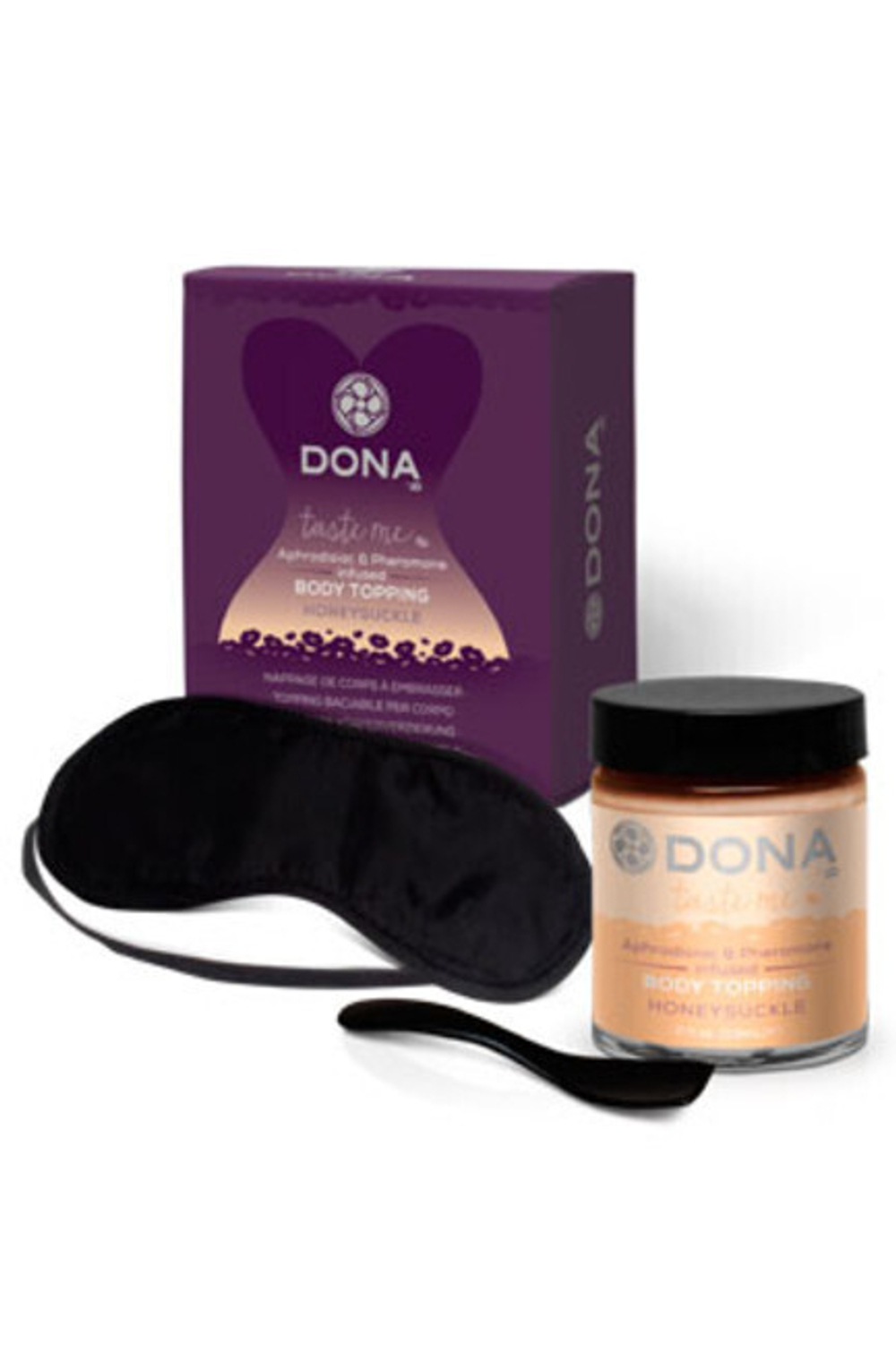 Съедобная карамель для тела и оральных ласк DONA Body Topping Honey Suckle 59 мл