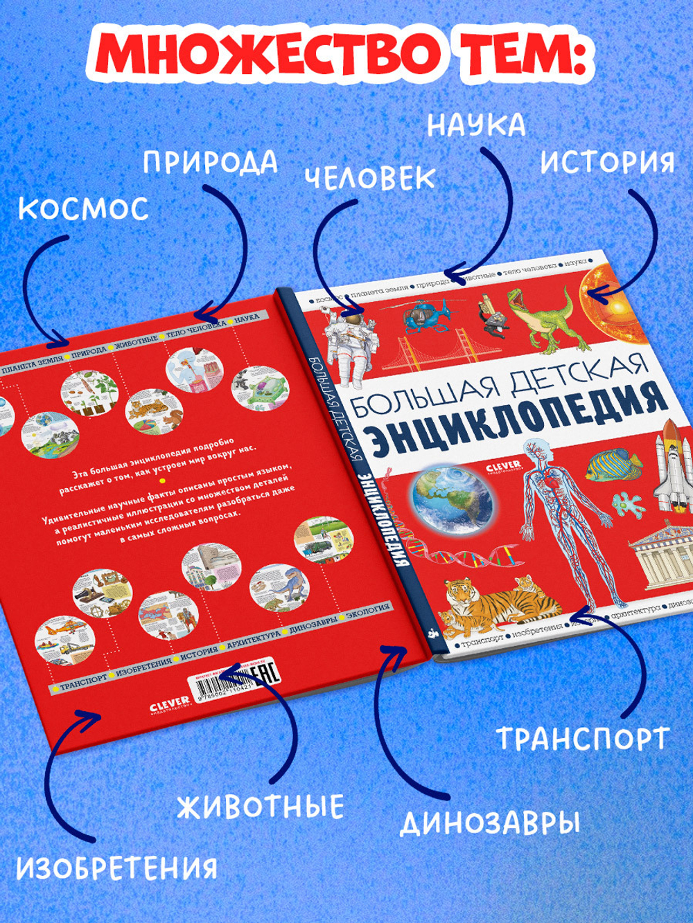 Удивительные энциклопедии. Большая детская энциклопедия