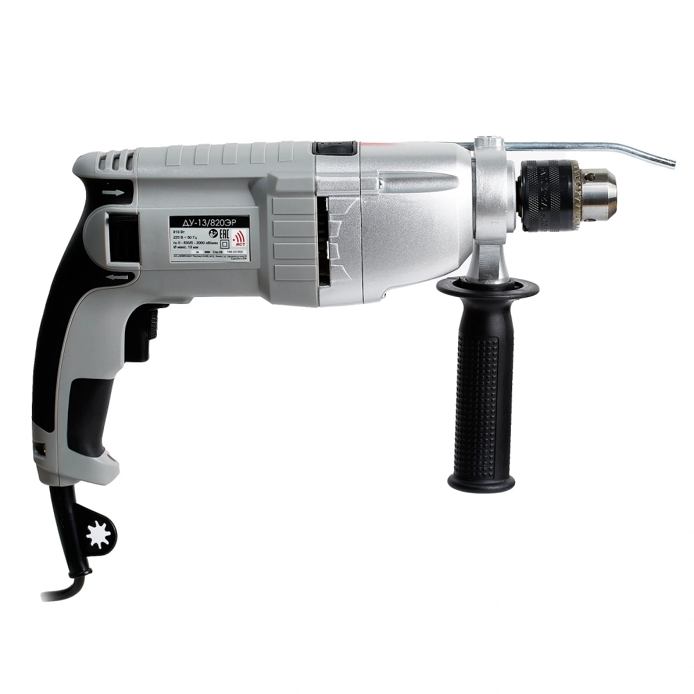 Дрель ударная ИНТЕРСКОЛ ДУ-13/820ЭР