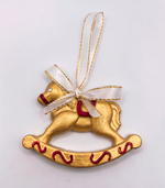 Ёлочные игрушки "Лошадка"