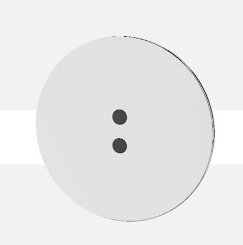 Смыв сенсорный встраиваемый для унитаза ESSENTIALMATIC 07291.B глянцевый