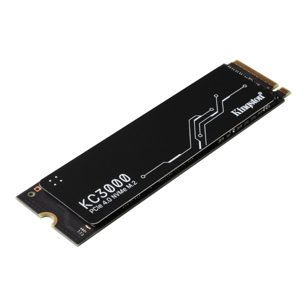 Твердотельный накопитель SSD 4TB Kingston KC3000 M.2 2280 PCIe 4.0 x4 NVMe (R7000/W7000MB/s) MTBF 2M, 3,2PBW