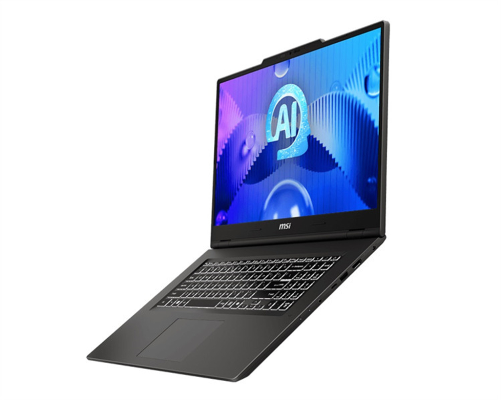 Ноутбук  MSI Venture 17 AI A1MG-003XRU 17.3 ", Core Ultra 7, 16 Гб RAM, 512 Гб SSD, Arc graphics, Серый