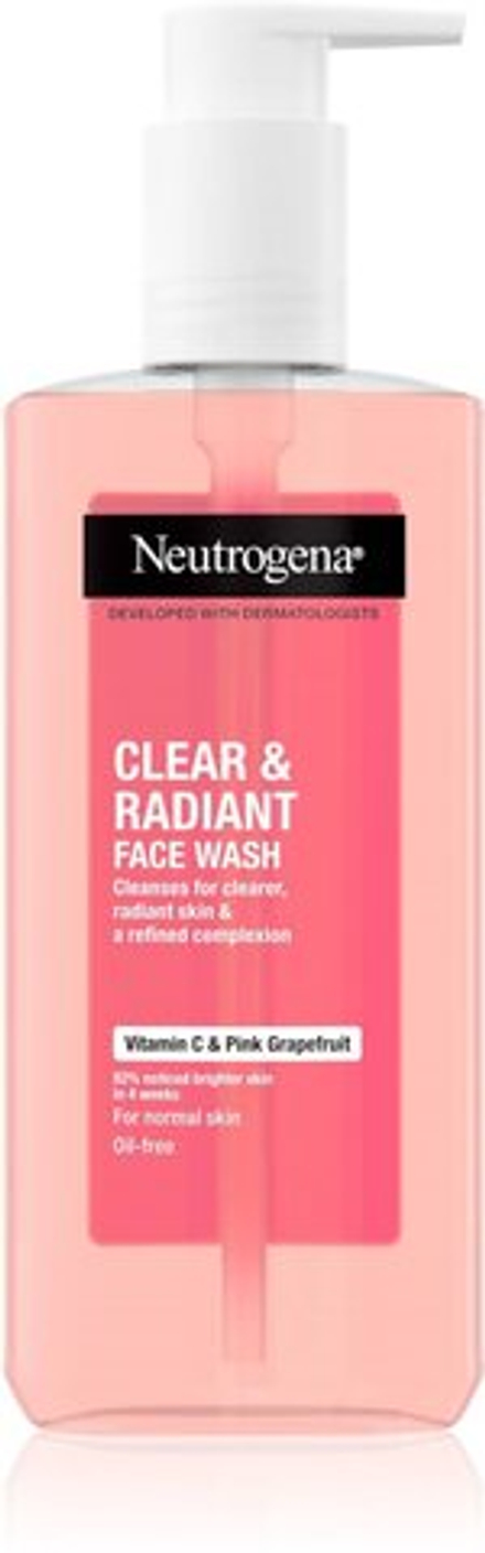 Neutrogena Visibly Clear Pink Grapefruit - моющая эмульсия /   200  ml  / GTIN 3574660569759