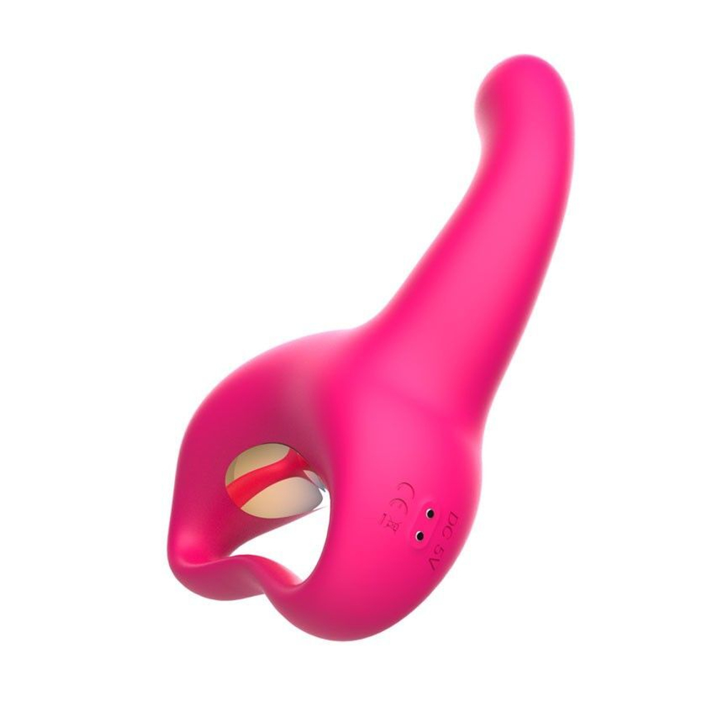 Розовый вибратор для G-стимуляции (Цвет: розовый)