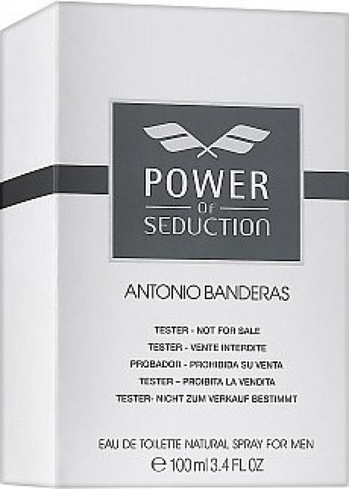 ANTONIO BANDERAS Power of Seduction test men 100ml edT NEW