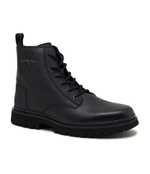 Кожаные высокие сапоги CALVIN KLEIN JEANS - черный(YM0YM00751)