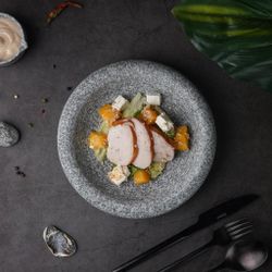 Салатник 420 мл d 20,8 см h4,5 см Stone Untouched Taiga P.L. Proff Cuisine [1]